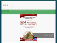 Tablet Screenshot of amla.org.mx